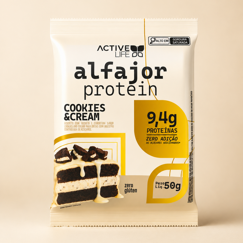 Alfajor Proteico 50g - Active Life