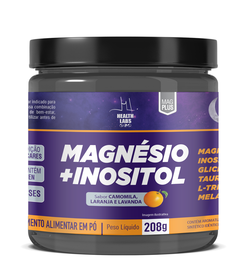 Magnesio Inositol 208g - Health Labs