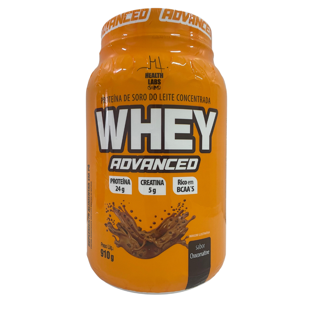 Whey Protein Advanced 24g Proteina 910g - Health Labs