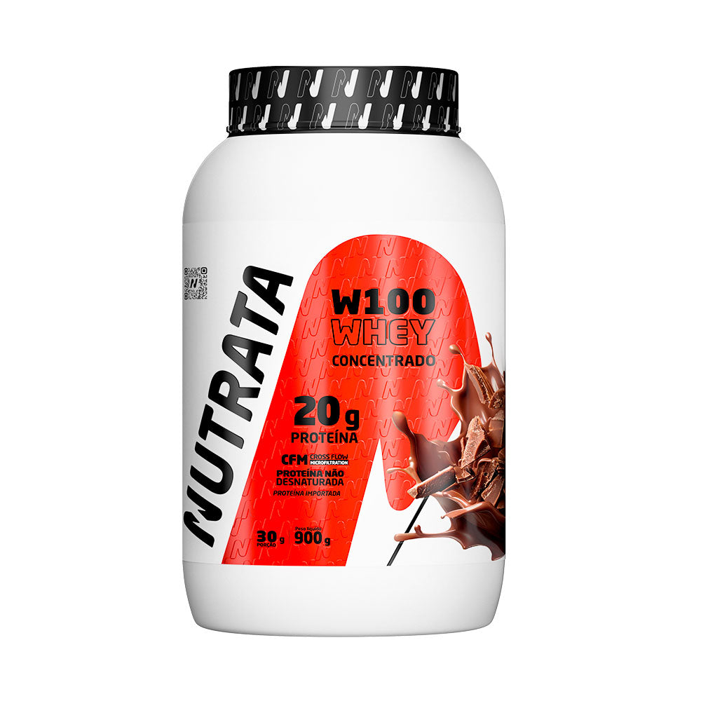 W100 Whey 900g - Nutrata