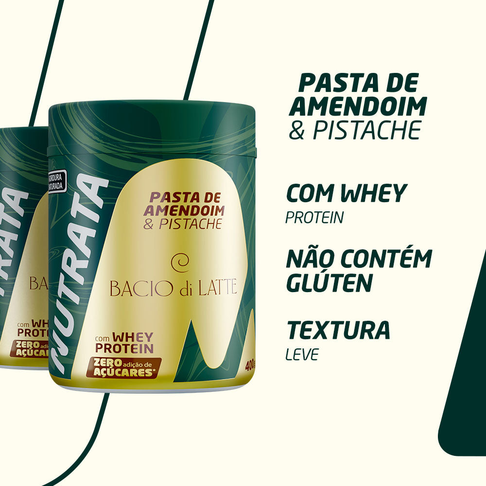 Pasta de Amendoim 250g Baccio Di Latte - Nutrata