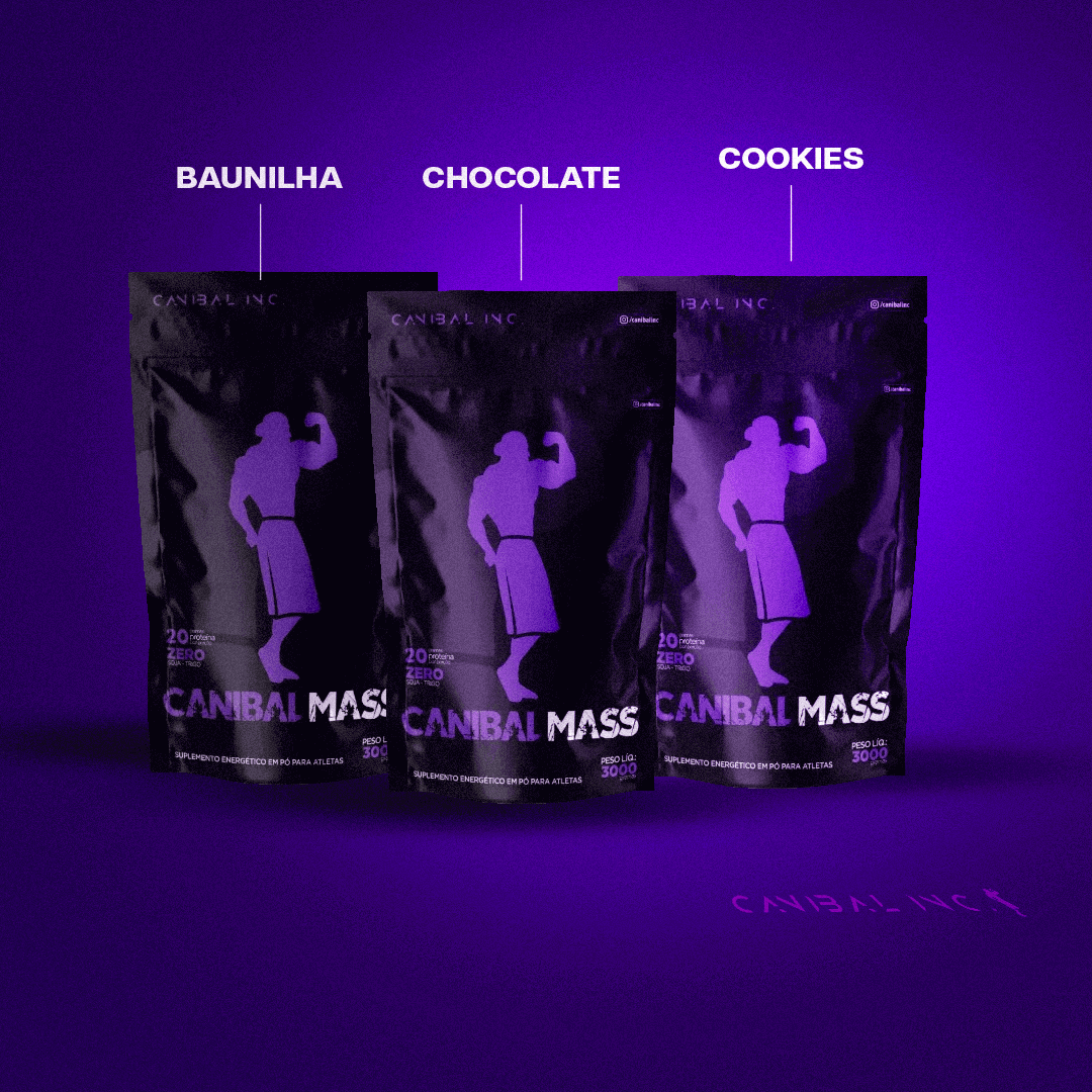 Hipercalórico Canibal Mass 3kg - Canibal