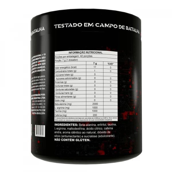 Pre Treino MT-4 300g - New Force