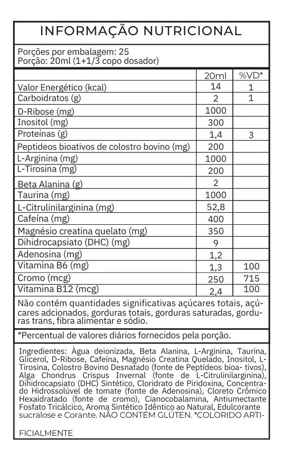Psicho Killer 500ml - Demons Lab - Fruit Punch