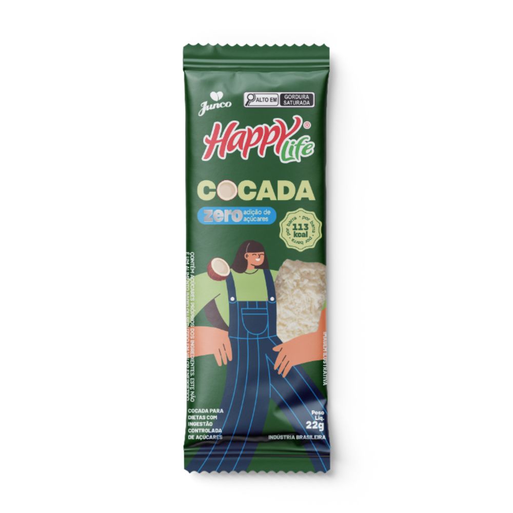 Cocada Zero 22g - Happy Life