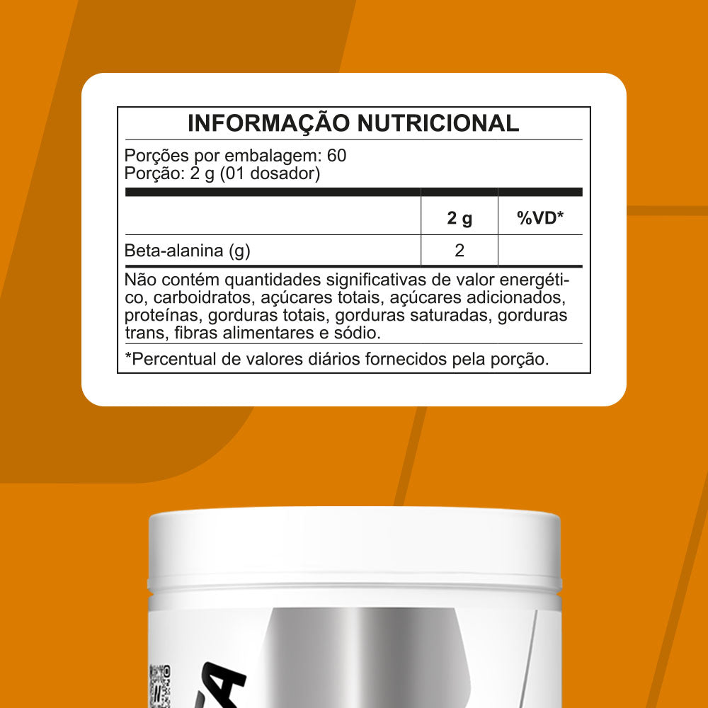 Beta Alanina 120g - Nutrata