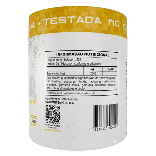 Beta Alanina 100% Pura 250g - New Force