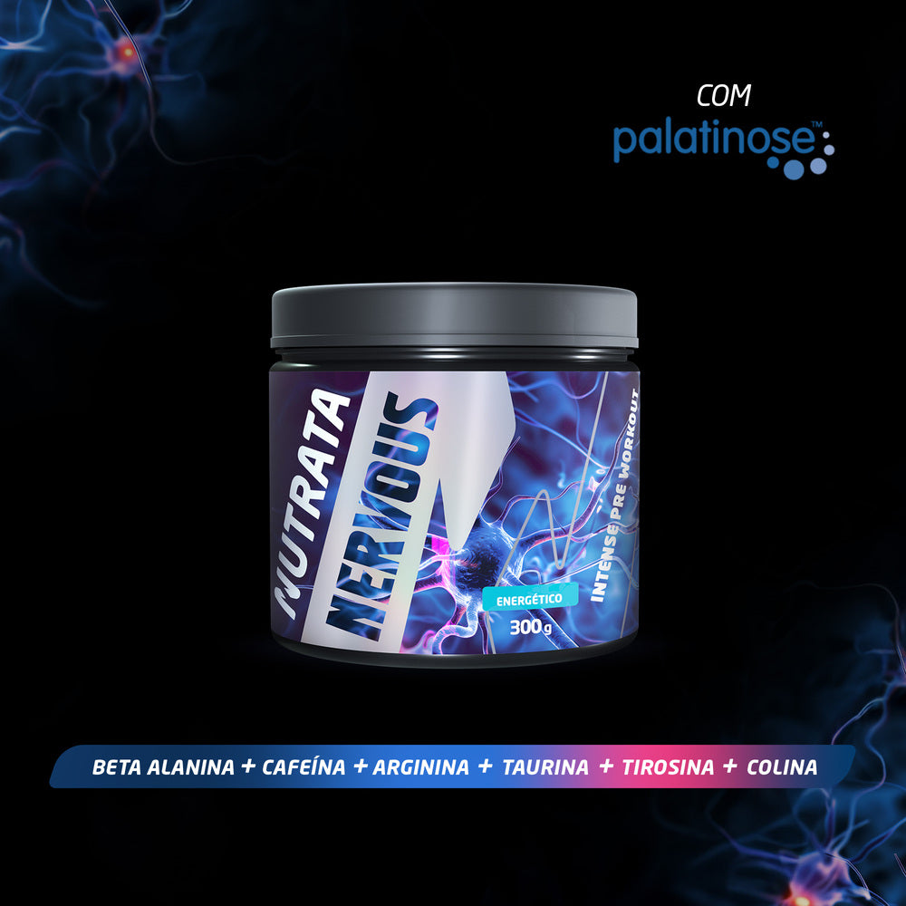 Pre Treino Nervous 300g - Nutrata