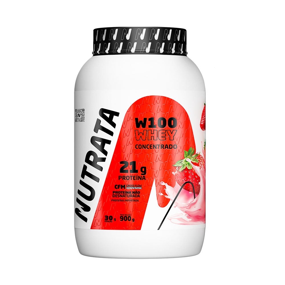 W100 Whey 900g - Nutrata