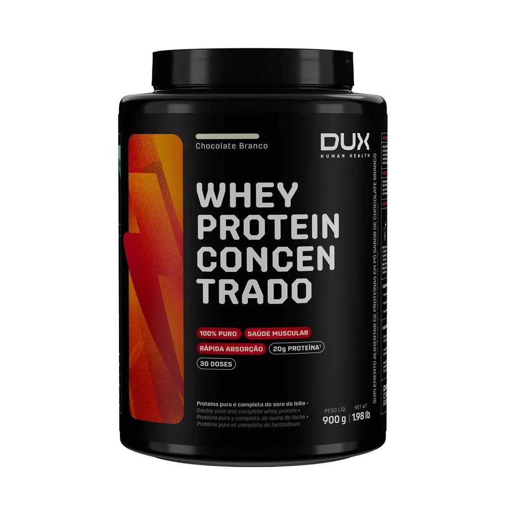 Whey Protein Concentrado 900g - DUX