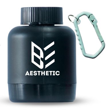 Chaveiro Porta Whey 50ml - Be Aesthetic