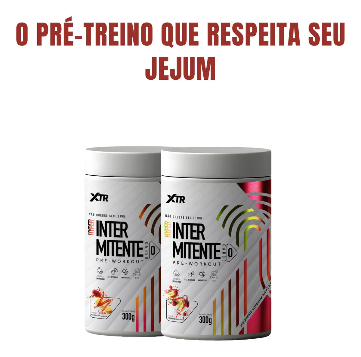 Hyper Intermitente Pre-Workout 300g - XTR
