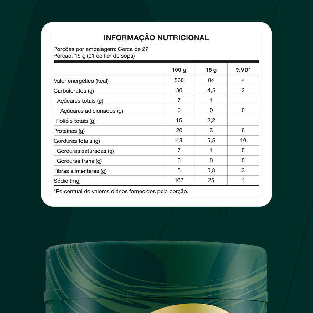 Pasta de Amendoim 250g Baccio Di Latte - Nutrata