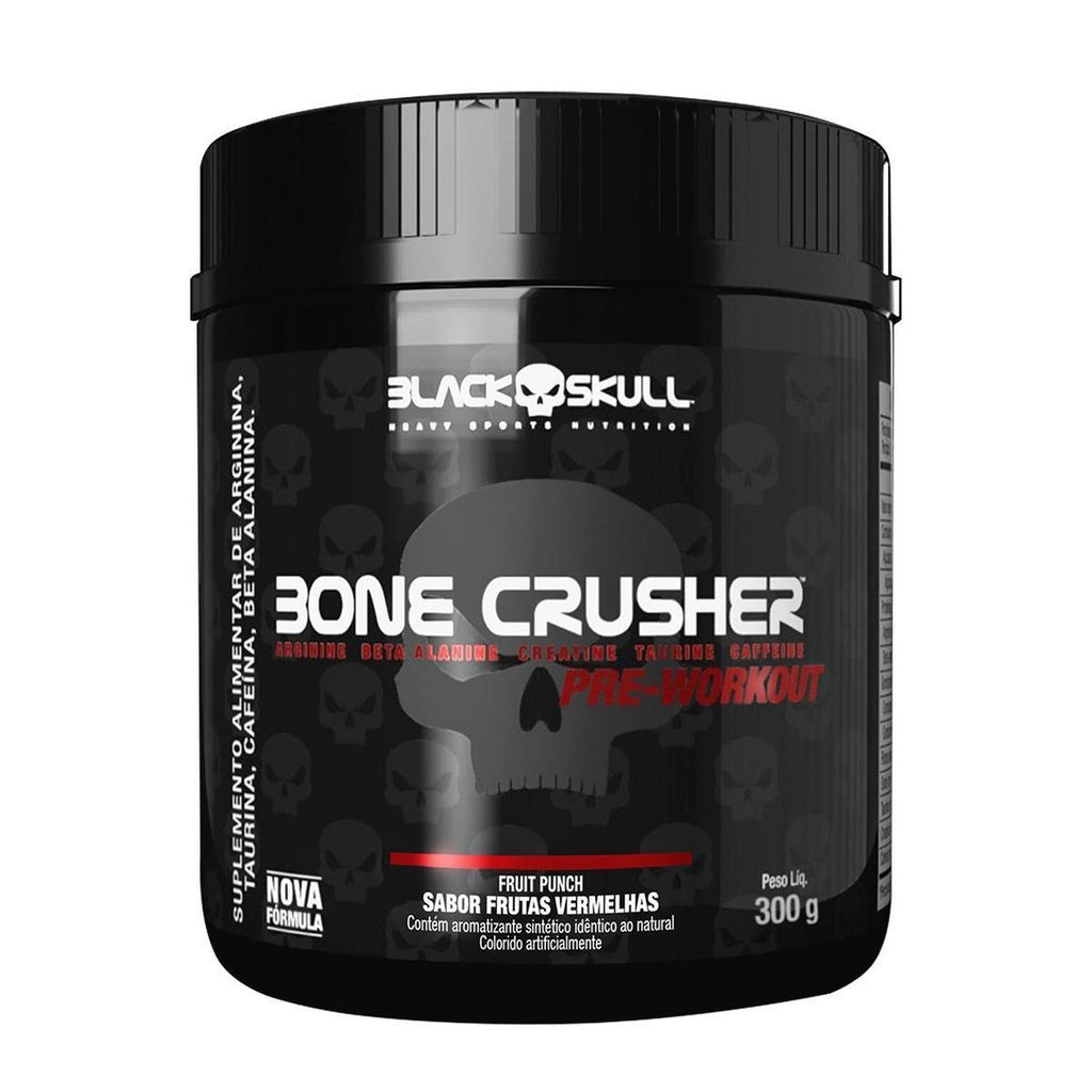 Bone Crusher Pré treino 300g - Black Skull