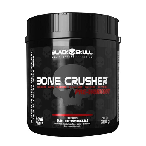 Bone Crusher Pré treino 300g - Black Skull
