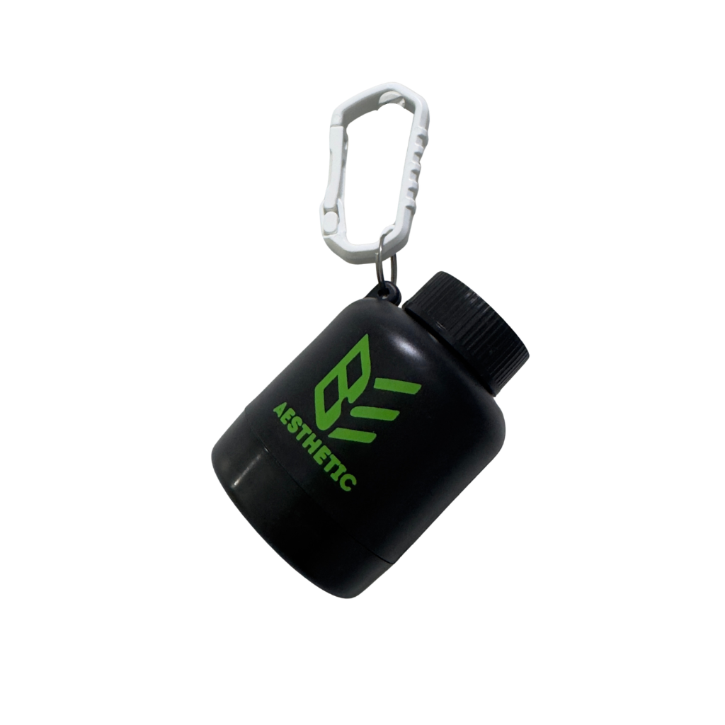 Chaveiro Porta Whey 50ml - Be Aesthetic