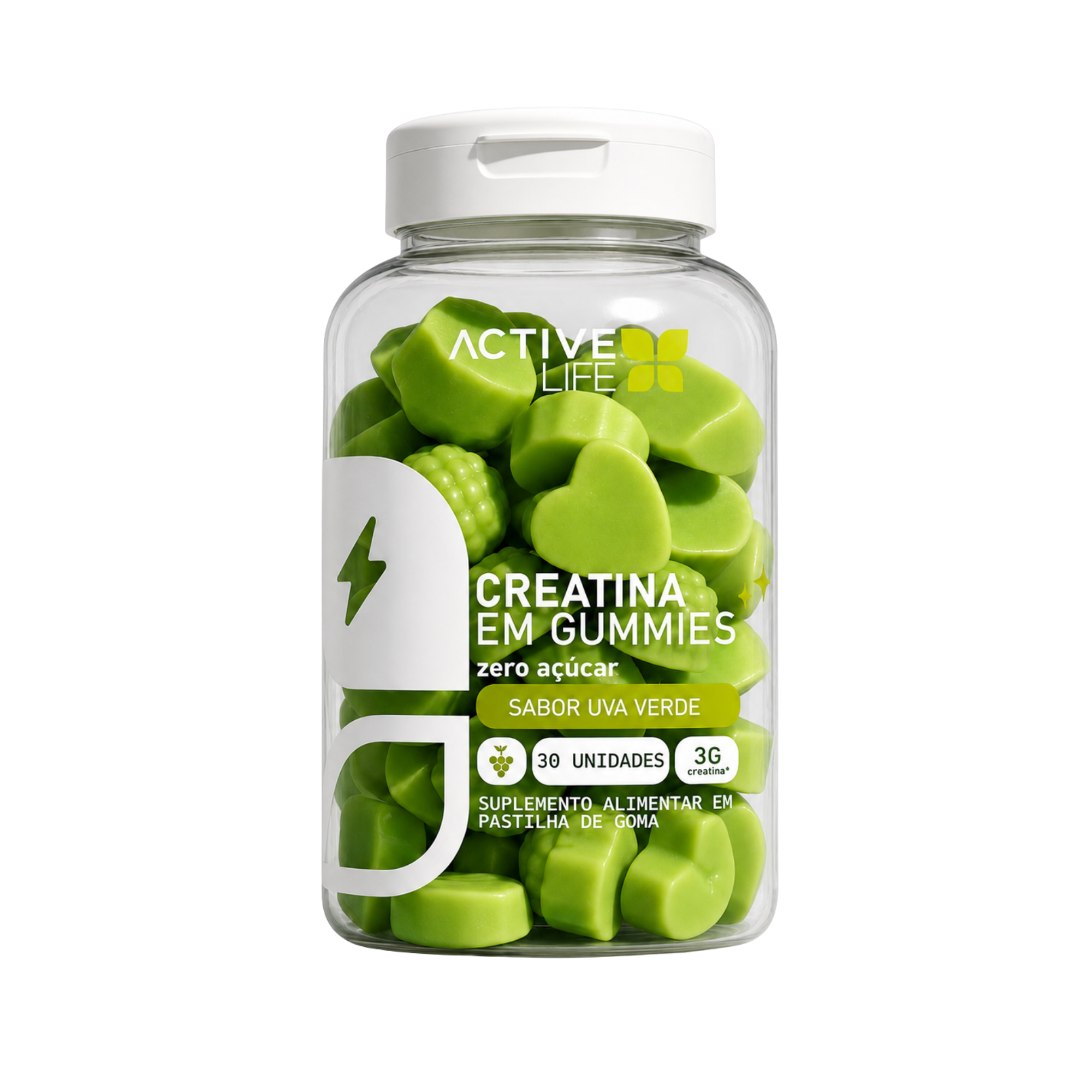 Gummy Creatina 30 Gomas - Active Life