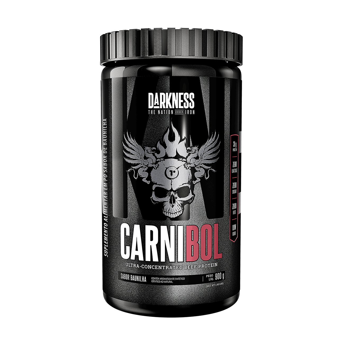 Carnibol 900g Proteina Da Carne - Darkness