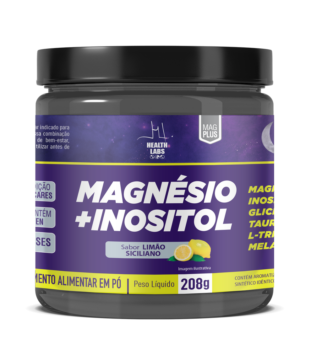 Magnesio Inositol 208g - Health Labs