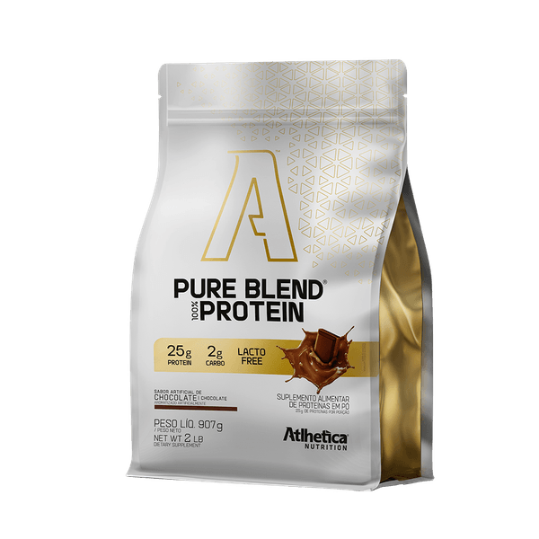 Pure Blend 100% Protein Lacto-Free 907g - Atlhetica