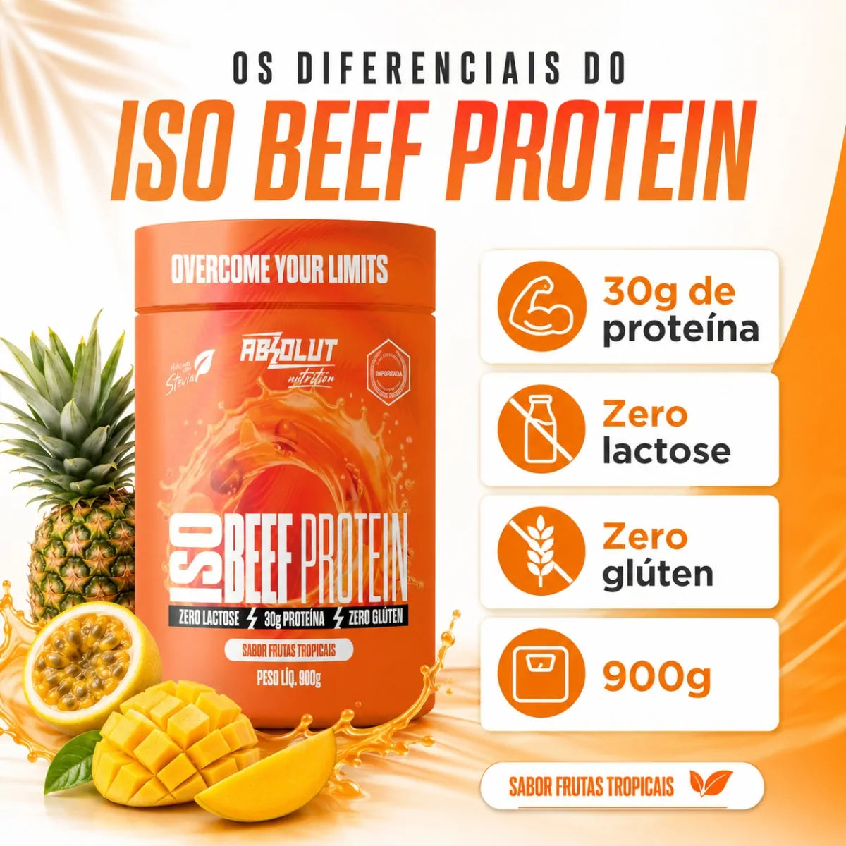 Iso Beef Protein 900g - Absolut Nutrition