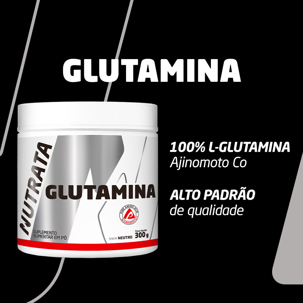 Glutamina 300g - Nutrata