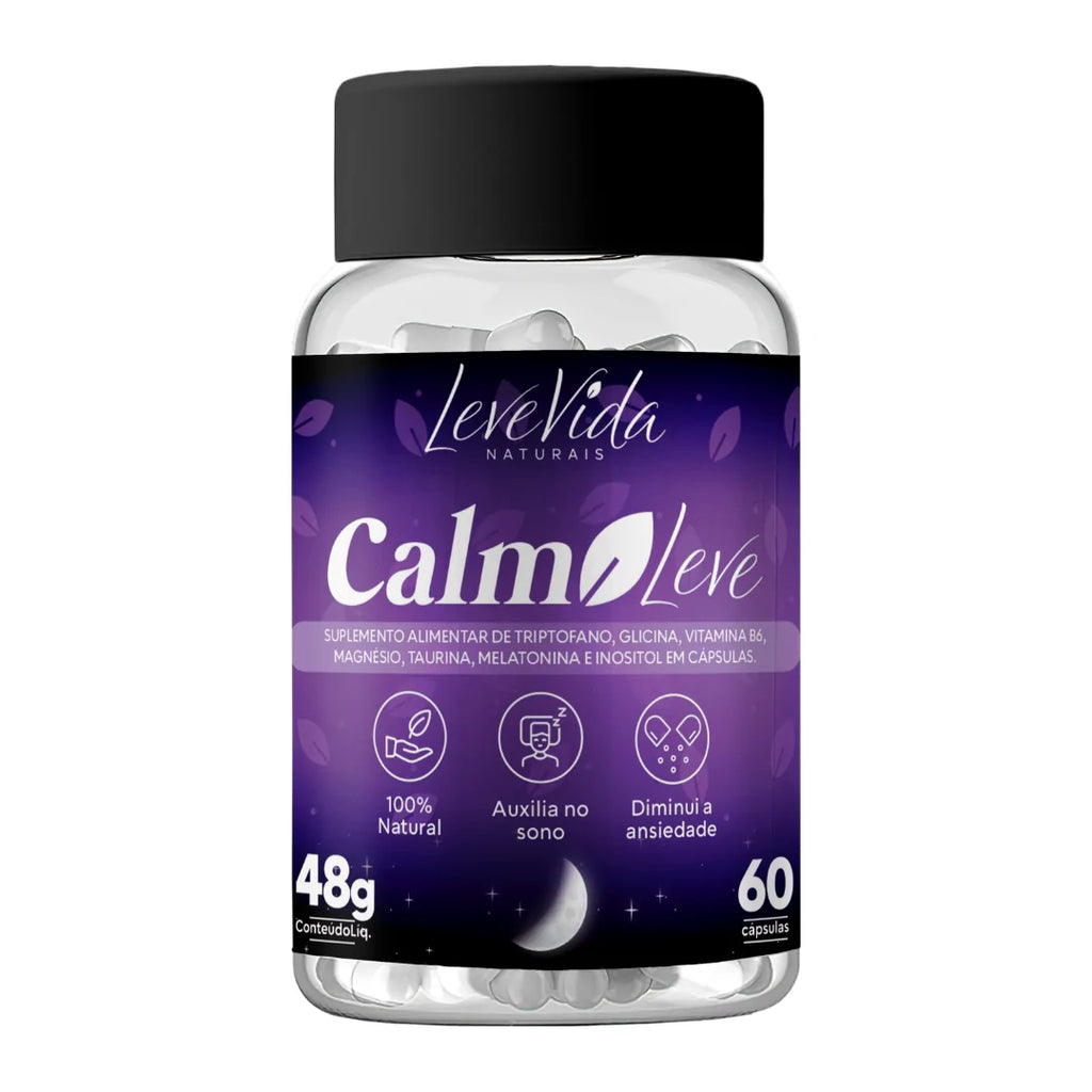 Calm Leve 60 caps - Leve Vida