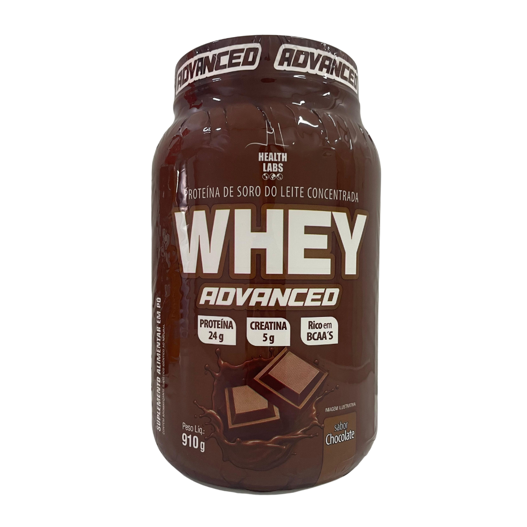 Whey Protein Advanced 24g Proteina 910g - Health Labs