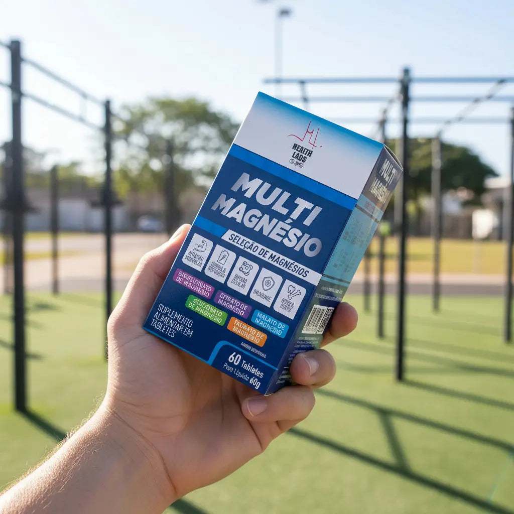 Multi Magnesio 5 em 1 - 60 tabs - Health Labs