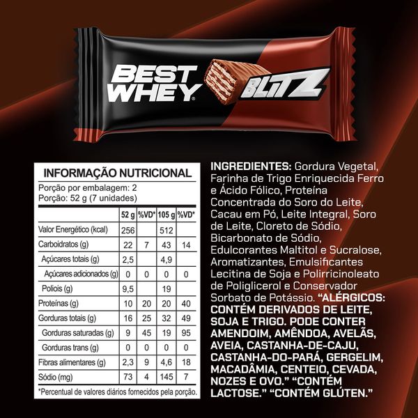 Display c/ 14 Best Whey Protein Blitz  7,5g - Atlhetica