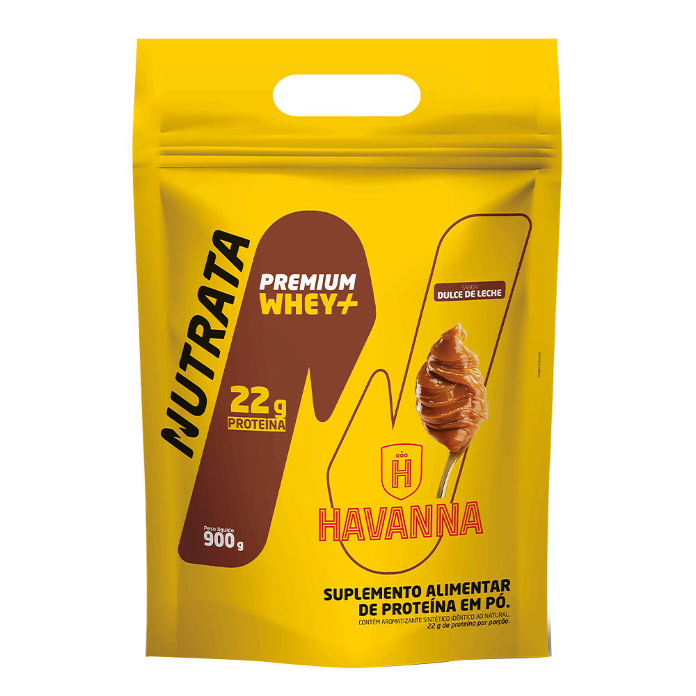 Premium Whey + Sabor Refil 900g - Nutrata