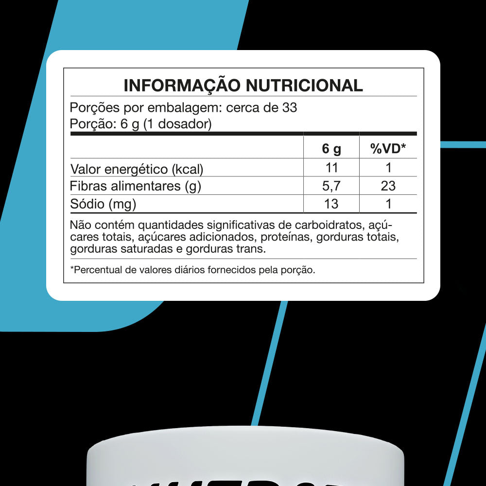 Fiber 3 Pote 200g - Nutrata