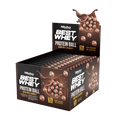 Caixa c/ 12 Best Whey Protein Ball 50g - Chocolate ao Leite - Atlhetica