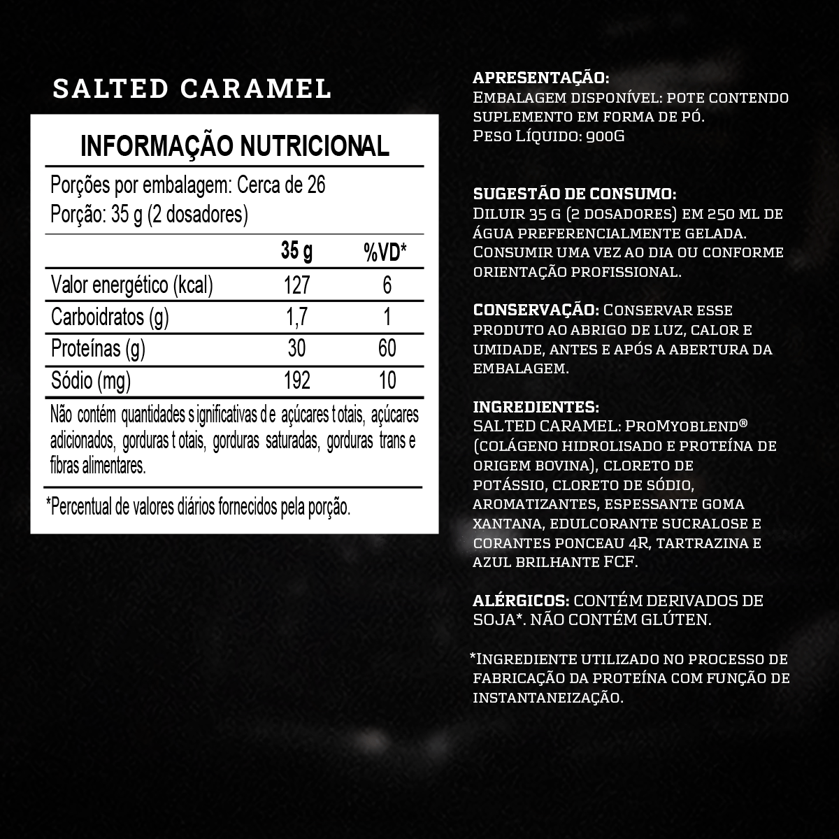 Carnibol 900g Proteina Da Carne - Darkness