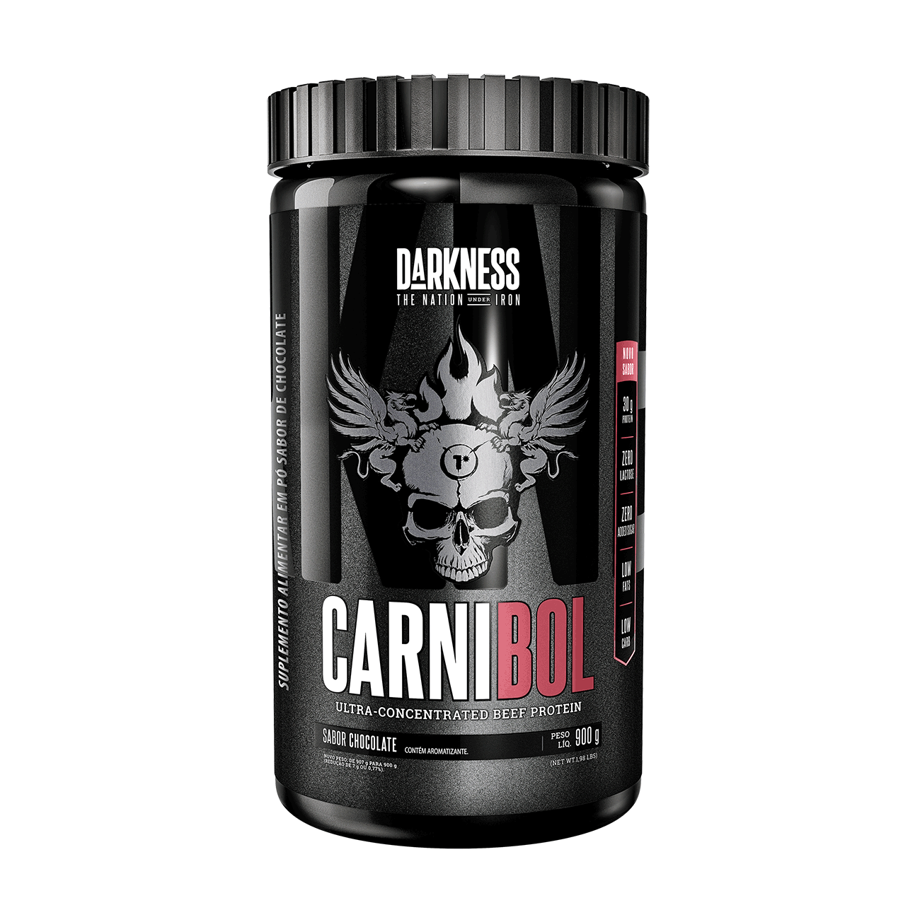 Carnibol 900g Proteina Da Carne - Darkness