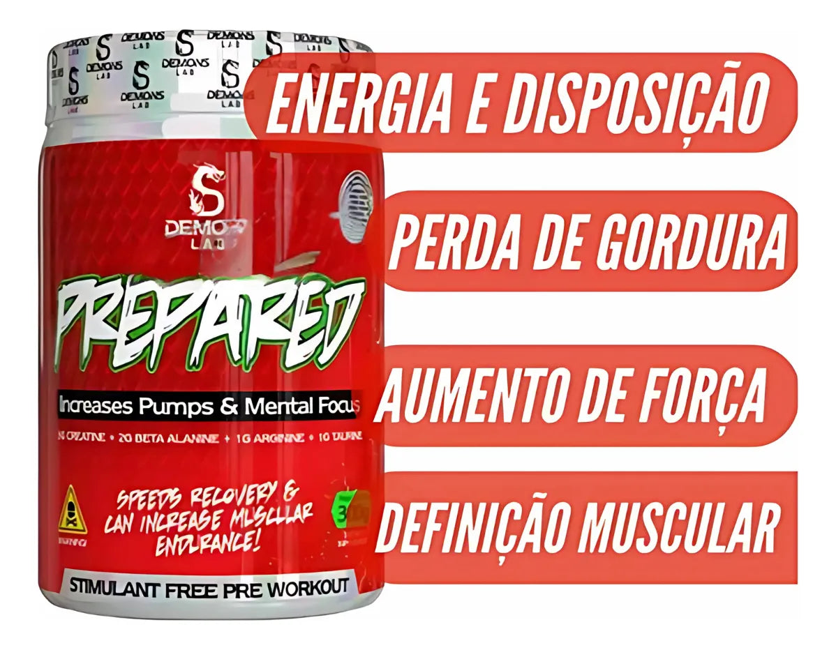 Prepared 300g (Sem Cafeína) - Demons Lab
