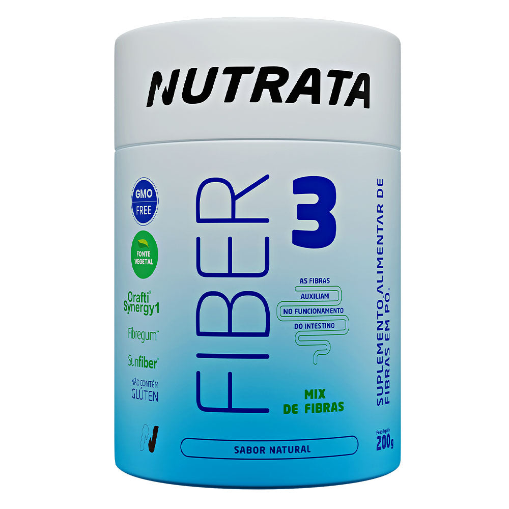 Fiber 3 Pote 200g - Nutrata