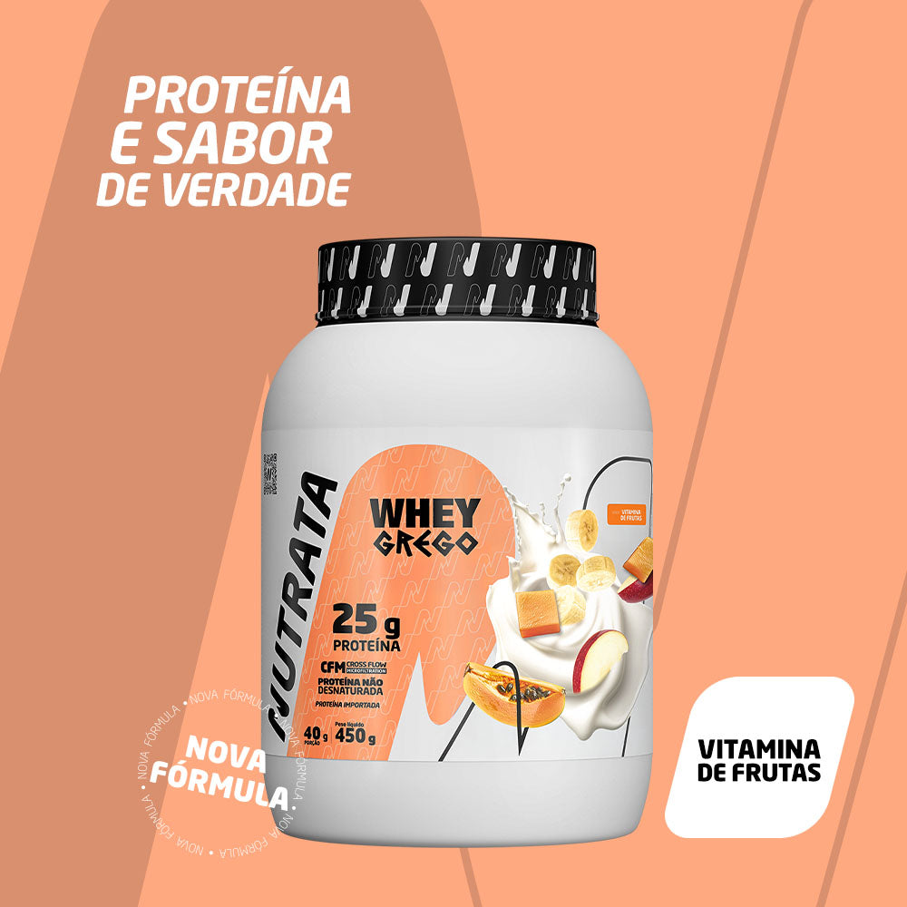 Whey Grego 450g - Nutrata