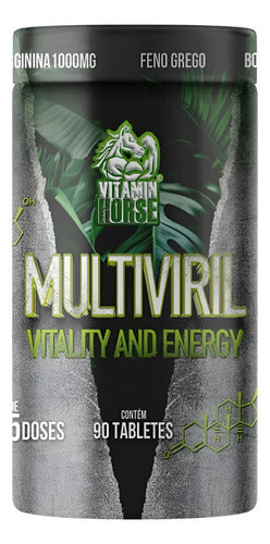 Multiviril Vitality And Energy 90 Caps - Vitamin Horse