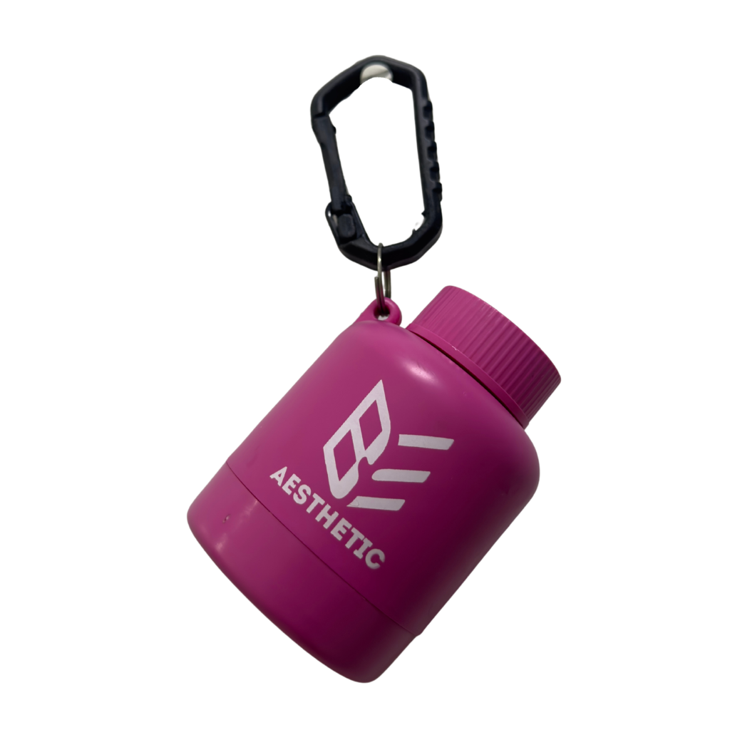 Chaveiro Porta Whey 50ml - Be Aesthetic
