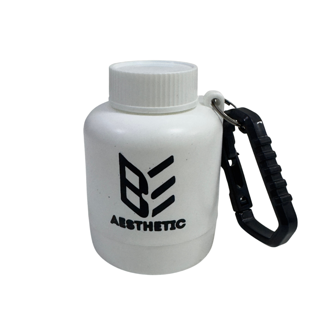 Chaveiro Porta Whey 50ml - Be Aesthetic