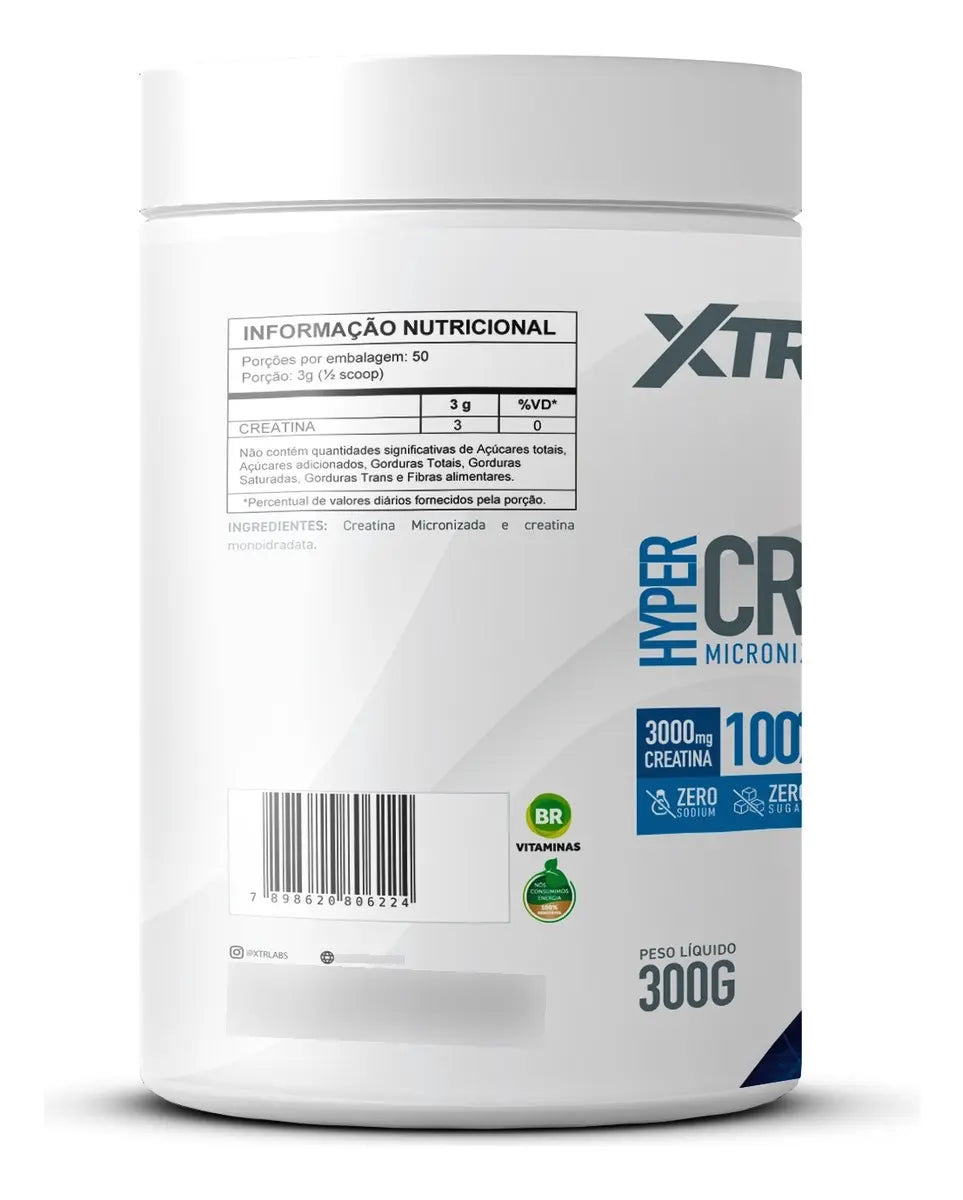 Hyper Creatine 300g 100% Pure - XTR