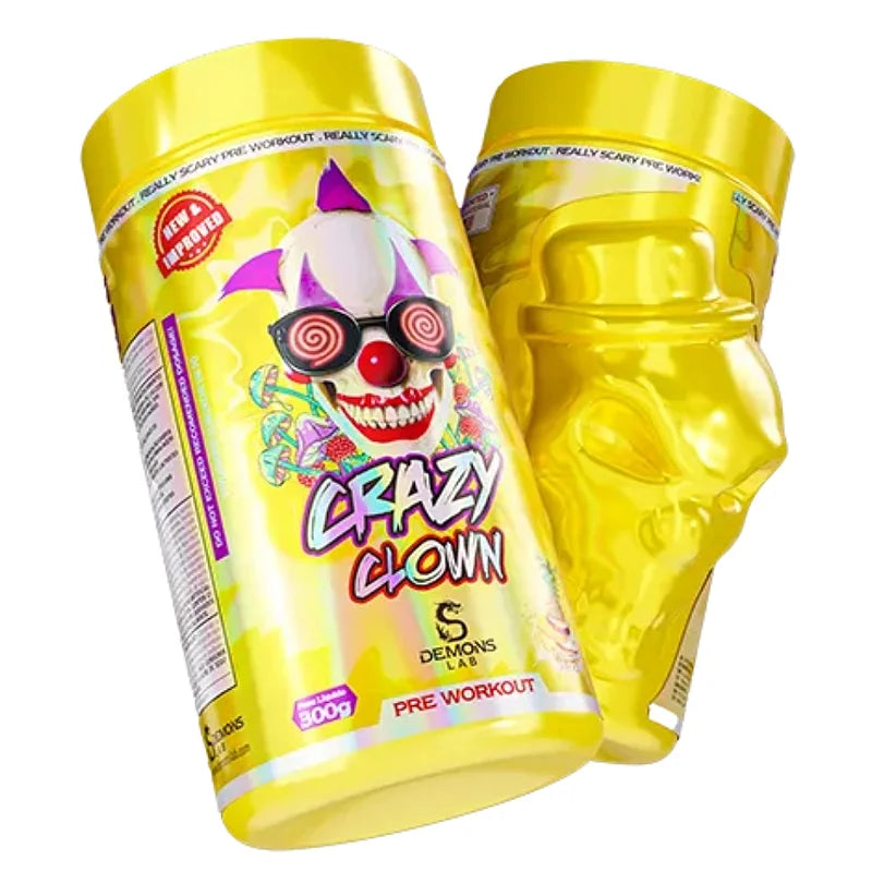 Pré Treino Crazy Clown 300g - Demons Lab
