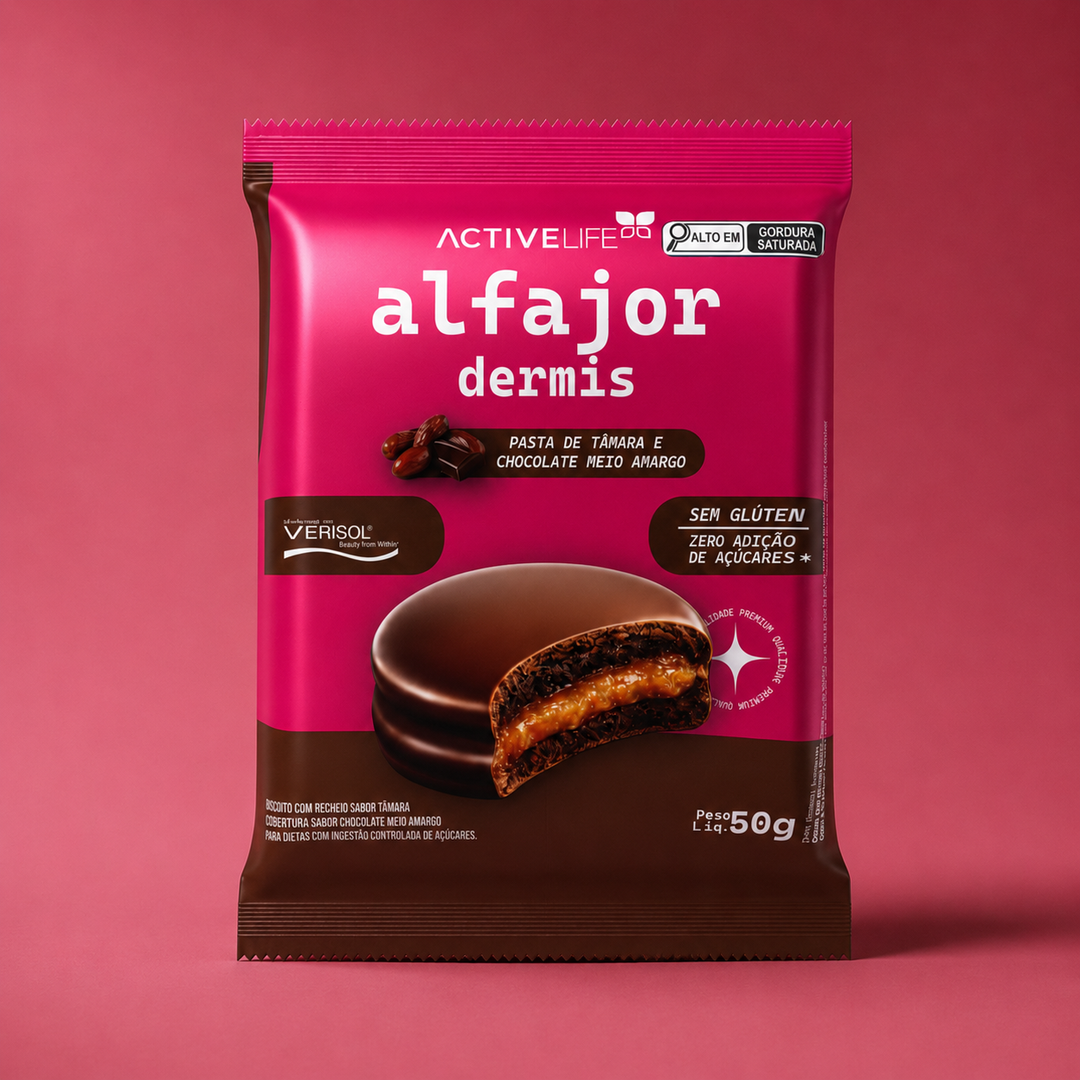 Alfajor Proteico 50g - Active Life