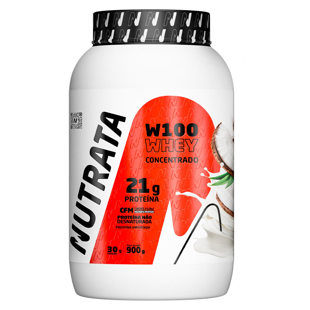 W100 Whey 900g - Nutrata