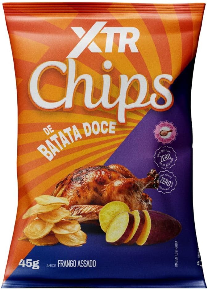 Chips de Batata Doce 45g - XTR