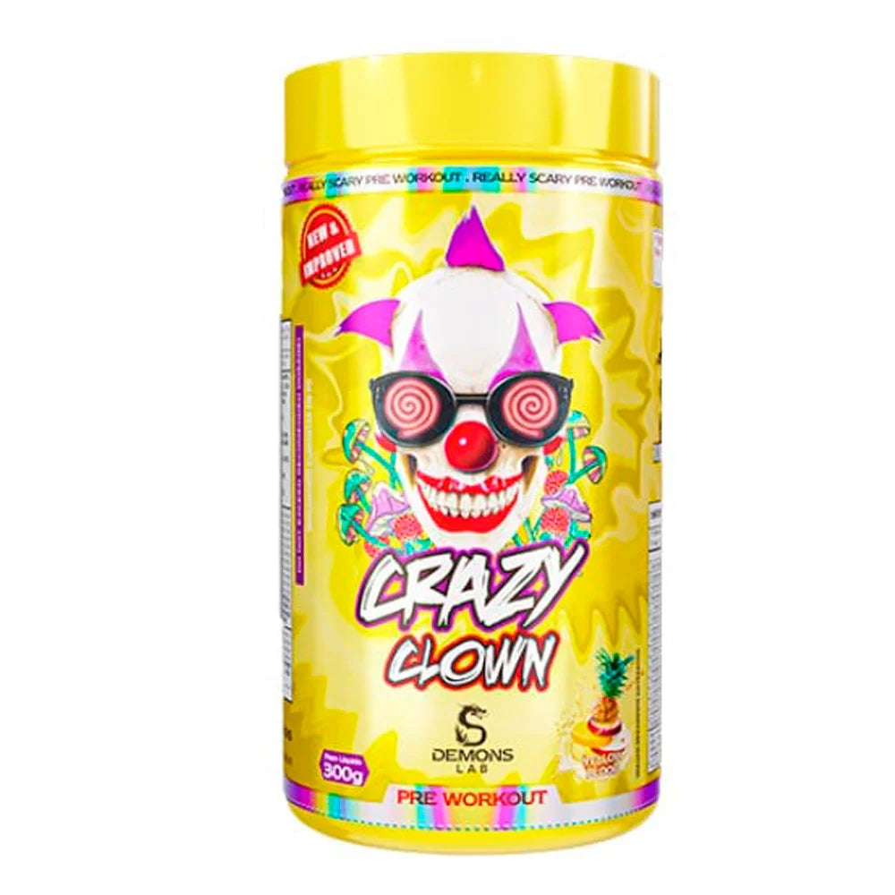 Pré Treino Crazy Clown 300g - Demons Lab