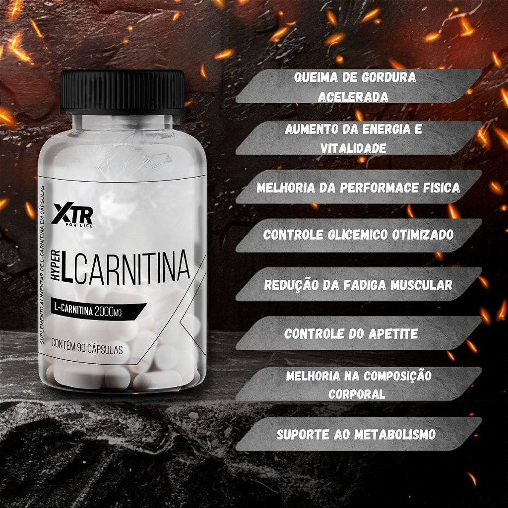 Hyper L-Carnitina 90 Caps - XTR