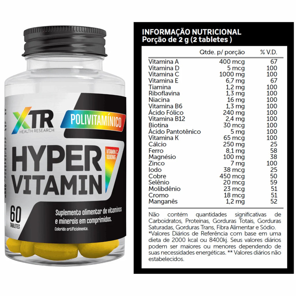 Hyper Vitamin 60 Tabs - XTR