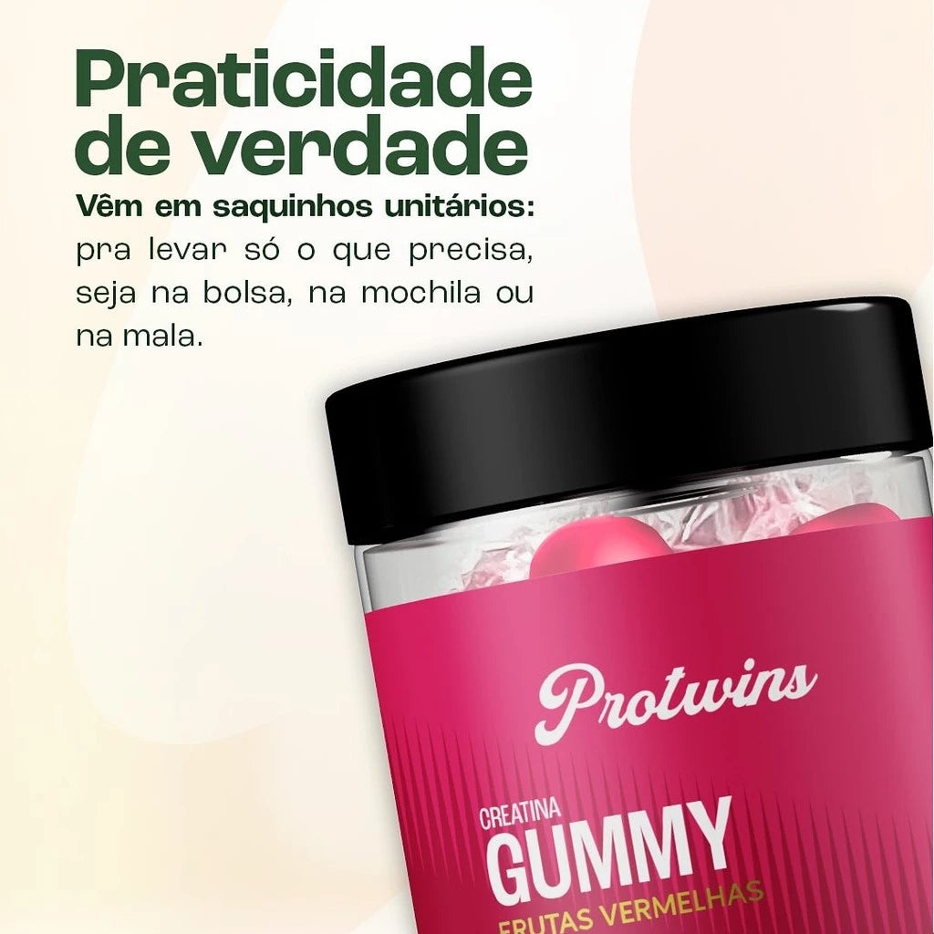 Creatina Gummy Premium 240g - Protwins